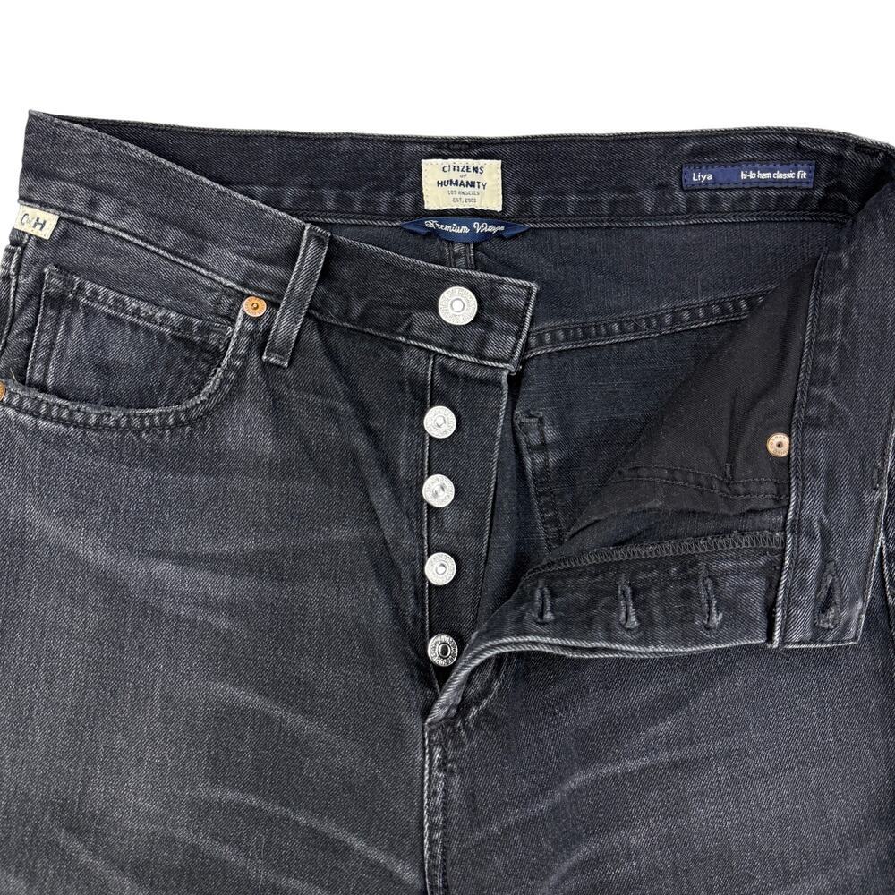 CITIZENS OF HUMANITY Liya Hi Low Hem Classic Fit Jean Size 25 Outsider - Picture 6 of 10
